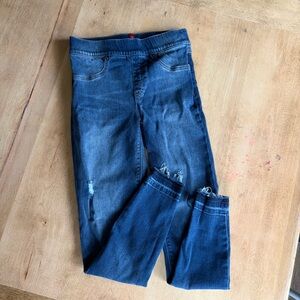 SPANX Women's Dark Blue Skinny Jeans